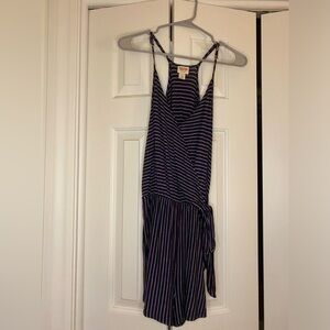 XS striped romper
